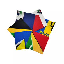 Charger l'image dans la galerie, All Country Bandana Flags American Flag / United States of America/ Patriotic USA Flag / Grenada/Panama/LGBTQ/Peru/Guatemala/El Salvador/Guyana/Ecuador Bandana