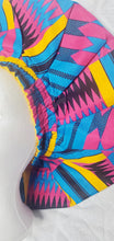 Charger l'image dans la galerie, Handmade Satin Bonnets – Haitian-Designed, African Kente Fabric
