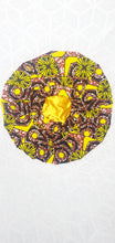 Charger l'image dans la galerie, Handmade Satin Bonnets – Haitian-Designed, African Kente Fabric