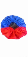 Charger l'image dans la galerie, Handmade Satin Bonnets – Haitian-Designed, African Kente Fabric