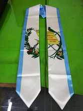 Load image into Gallery viewer, Graduation  Stoles Sash Flags Shawl African Latin Carribean Kente Stoles Sash/ Graduation Class|   Graduation Stole / Graduation Sash
