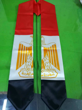 Load image into Gallery viewer, Graduation  Stoles Sash Flags Shawl African Latin Carribean Kente Stoles Sash/ Graduation Class|   Graduation Stole / Graduation Sash
