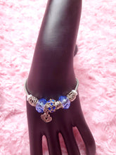 Charger l&#39;image dans la galerie, Handmade Light Blue Snake Charm Bracelets
