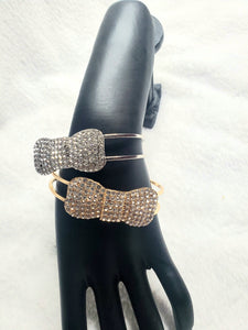 Diamond Bow Bracelet