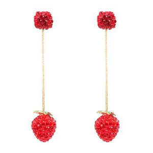 Strawberry Dangling Earrings