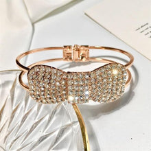 Load image into Gallery viewer, Diamond Bow Bracelet
