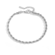 Charger l&#39;image dans la galerie, Gold-Plated Stainless Steel Twist Anklet
