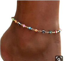 Load image into Gallery viewer, Devil&#39;s Eye Anklet
